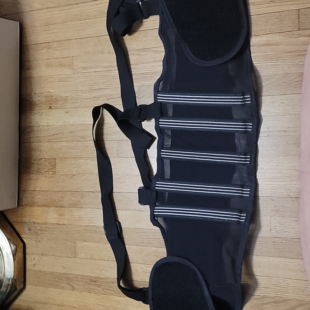 WORKING BACK BRACE W/ BUILT IN SUSPENDERS